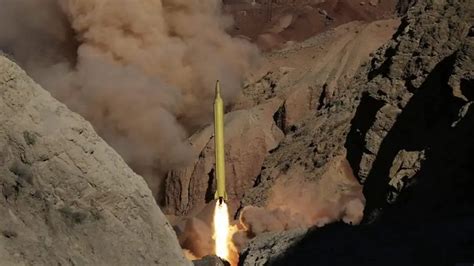 Iran Long Range Ballistic Missile Displayed At February 11 Rallies