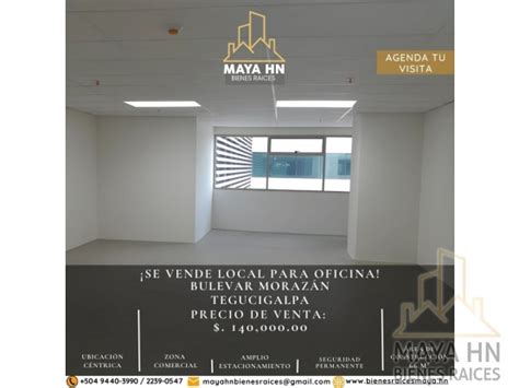 Se Vende Local En Torre Agalta Bulevar Moraz N Tegucigalpa Us