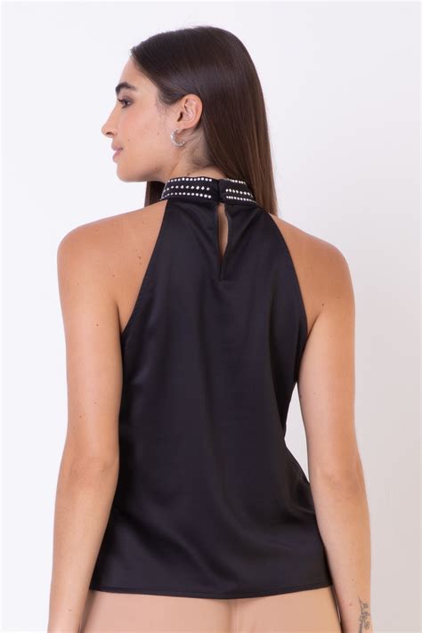 BLUSA CAVA AMERICANA PRETO Seiki