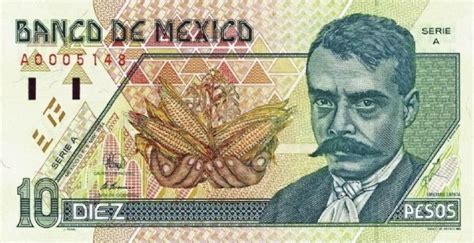 Cuánto vale el billete de 10 pesos Emiliano Zapata dónde comprarlo y