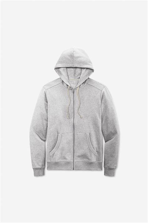 District Re Fleece Full Zip Promotional Hoodie Sourceym Australia