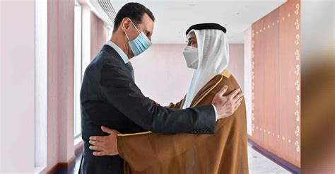 Syrias Assad Visits Uae 1st Trip To Arab Country Since War