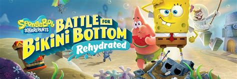 Test Du Jeu SpongeBob SquarePants Battle For Bikini Bottom Rehydrated PS4 Xbox One Switch