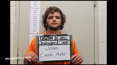 JONES CALEB ADLER 09 27 2023 Chilton County Mugshots Zone