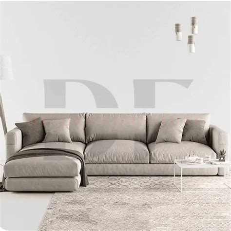 Comfy L-Shape Sectional Sofa - Deluxe Furniture