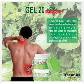 O Gel Massageador Ervas Extra Forte Da Rhenuks Sua F Rmula