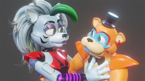 Fnaf Sfm Roxy Gets Some Luv Galaxy Sfm Youtube