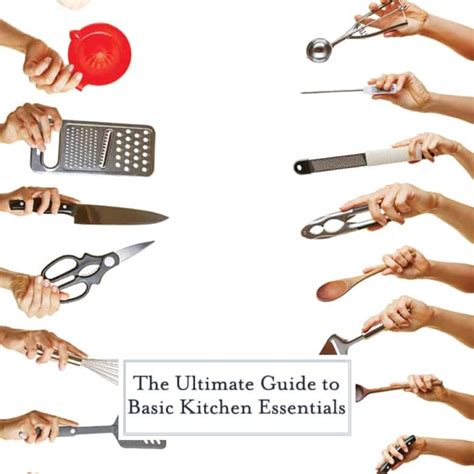 20 Basic Kitchen Essentials Tools That Every Home Cook Should Have