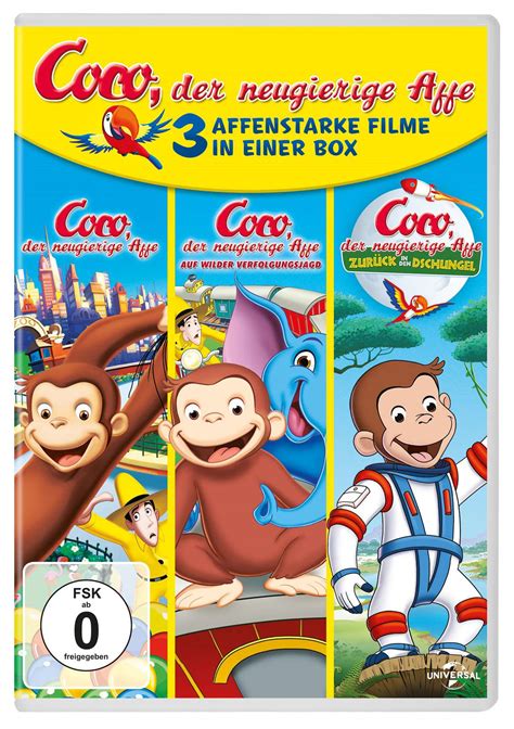 Coco Der Neugierige Affe Dvds Jpc