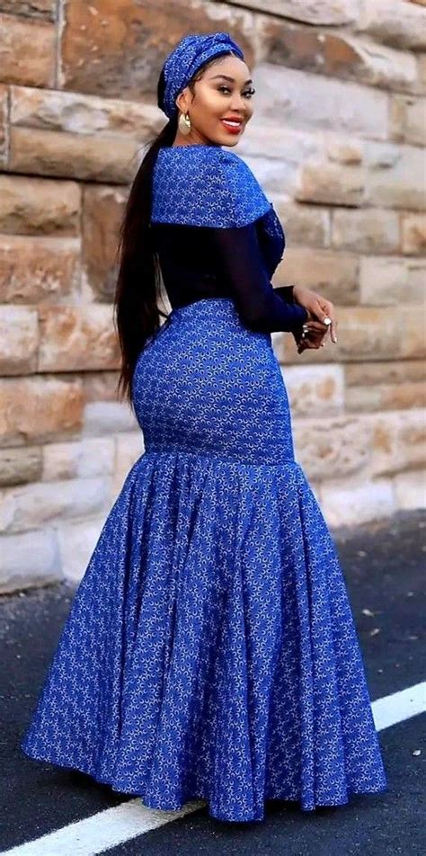 Lobola Outfits Woman Dresses Tswana Traditional Attire Setswana