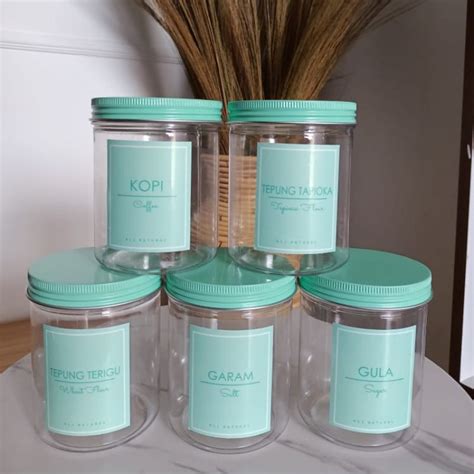 Jual Toples Bumbu Dapur Tutup Alumunium Tosca Free Label Stiker Anti