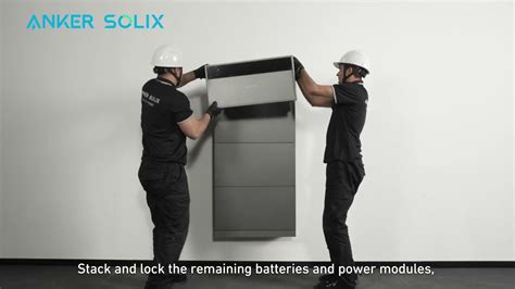 Anker SOLIX X1 AC Coupled Energy Storage System Two Module Columns