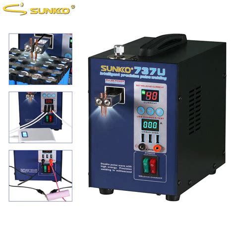 Sunkko U Spot Welder Kw Precision Pulse Battery Spot Welding