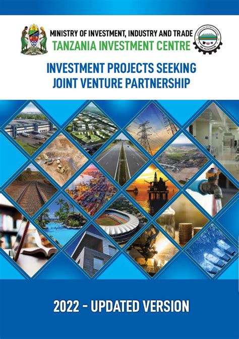 Tanzania Invvestment Centre Investment Projects Seeking Joint Venture