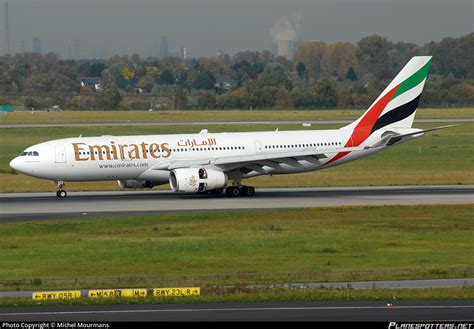 A Eag Emirates Airbus A Photo By Michel Mourmans Id