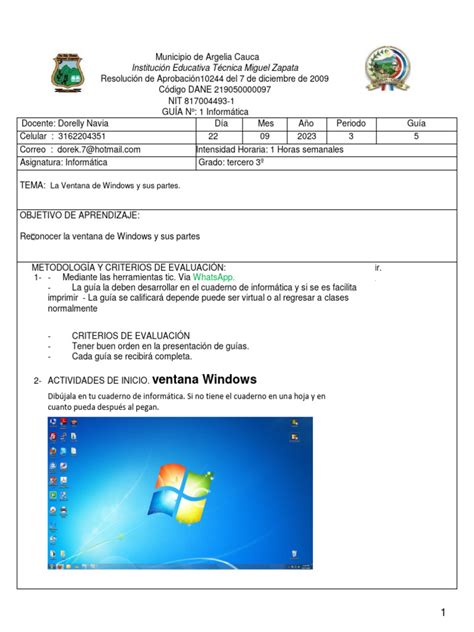 Guia No - 5-Periodo3-Informatica-Grado 3ºpdf | PDF 