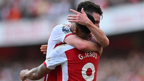 Rice And Jesus Score In Injury Time As Arsenal Earn Win Over