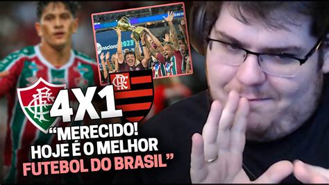 CASIMIRO REAGE FLUMINENSE 4 X 1 FLAMENGO PELA FINAL DO CARIOCÃO 2023