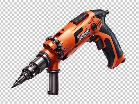 Premium PSD Psd Of A Drill Machine On Transparent Background