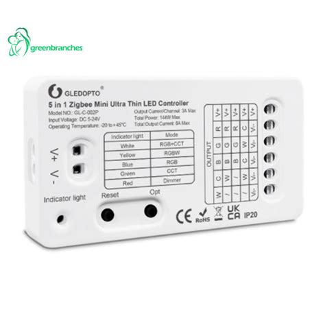 Gledopto Zigbee Dc V Mini En Rgbcct Rgbw Rgb Cct Dimmer Led