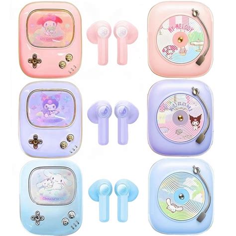 Miniso Sanrio Disney Tws Auriculares Bluetooth Pompompurin My Melody