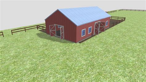 Cattle Ranch Download Free 3d Model By Novusod B3b6a70 Sketchfab