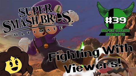 Online Viewer Matches Super Smash Bros Ultimate Super Smash Sundays Week 39 Youtube