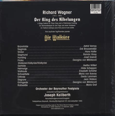 Der Ring Des Nibelungen 1955 Joseph Keilberth Richard Wagner Chor