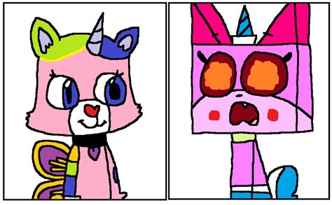 Unikitty Vs Felicity By Mixopolischannel On Deviantart