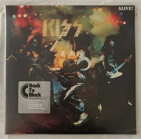 Lp Duplo Kiss Alive 180 Gram Audiophile Vinyl Novo Lacrado