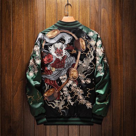 Raijin And Fujin Sukajan Souvenir Jacket Koisea