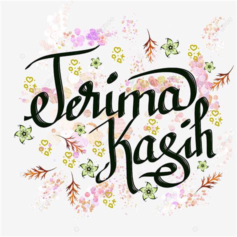 Terima Kasih Tulisan Tangan Hand Syukur Terima Kasih Tulisan Tangan