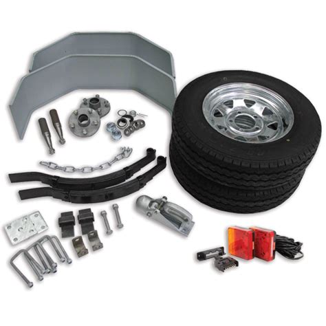 Cm Trailer Single Axle Trailer Kit Non Braked 1000kg 13