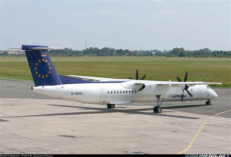 Bombardier Dhc 8 402 Q400 Team Lufthansa Augsburg Airways Aviation Photo 0930015