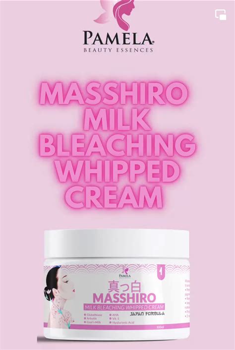 PAMELA Masshiro Bleaching WHIPPED CREAM 300ML Lazada PH