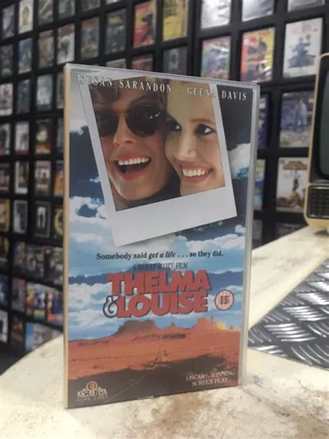 Thelma And Louise Vhs Susan Sarandon Geena Davis Video Tape