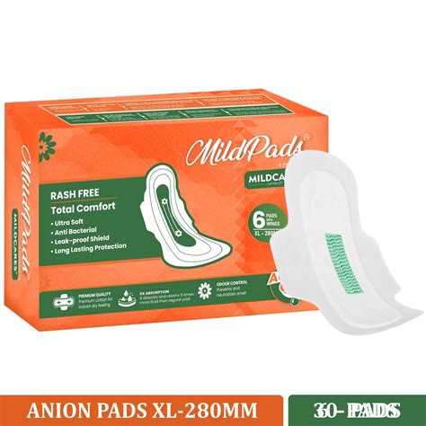 MildCares Super Soft Sanitary Pads for Women | With Double Feathers
