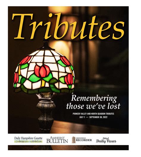 The Recorder - Tributes-October 2022 - Page 1