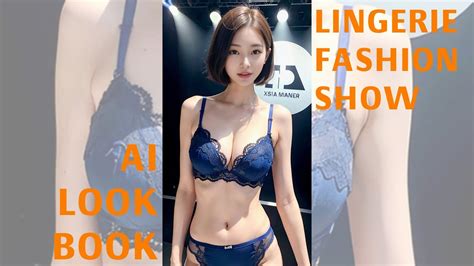 4K AI LookBook Lingerie Fashion Show Runway LookBook 란제리 패션쇼 룩북