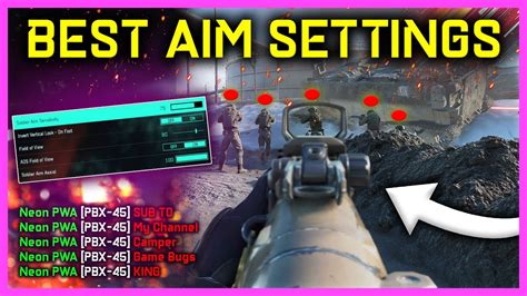 Best Aim Settings How To Improve Your Aim Console Battlefield 2042