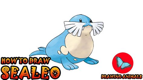 sealeo coloring page png pokemon ready for download