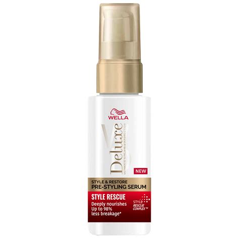 Wella Deluxe Pre Styling Serum Style Rescue 50ml Wilko