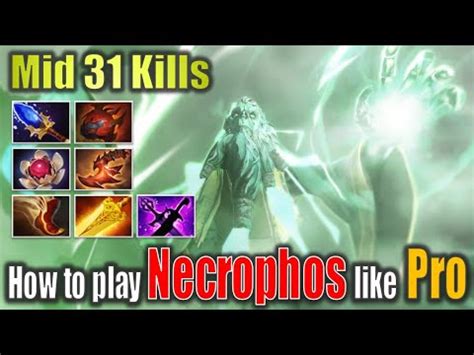 The Rise Of The Midlane Reaper Necrophos 31 Kill Guide UHD 4K Dota 2