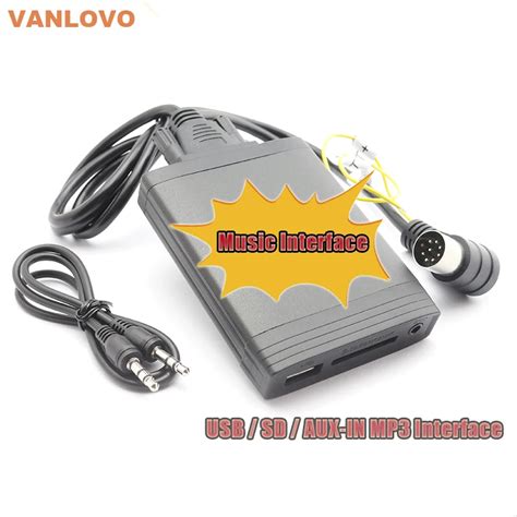 YATOUR Interfejs Muzyczny USB SD AUX IN MP3 Adapter Do VOLVO C70 S40