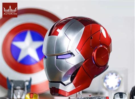 шлем Железный человек: купить Iron Man Helmet с подсветкой голосовым ...