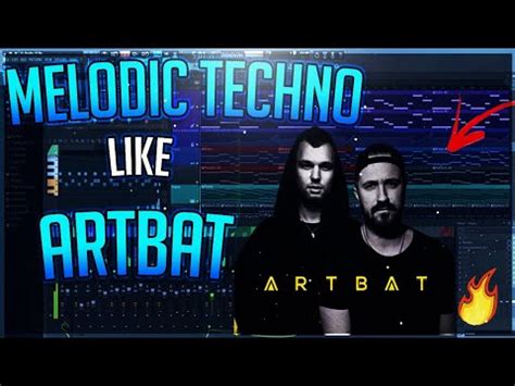 How To Artbat Style Melodic Techno Drop FL Studio Tutorial YouTube