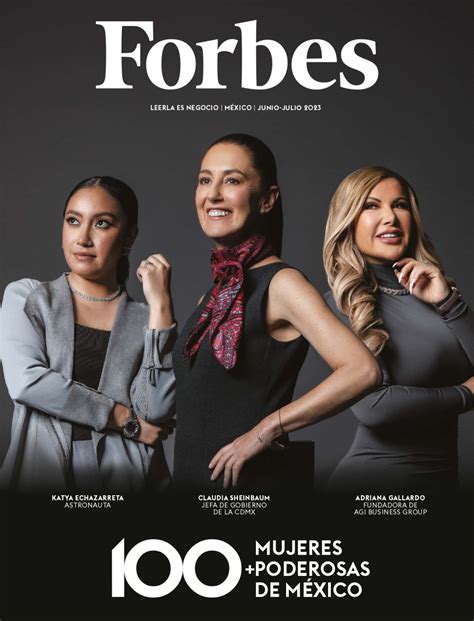 Sheinbaum La Mujer M S Poderosa De M Xico Forbes