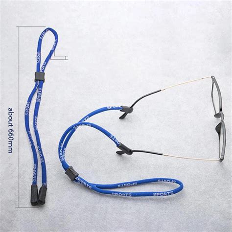 Cadena Deportiva ajustable para gafas de sol cordón de nailon para