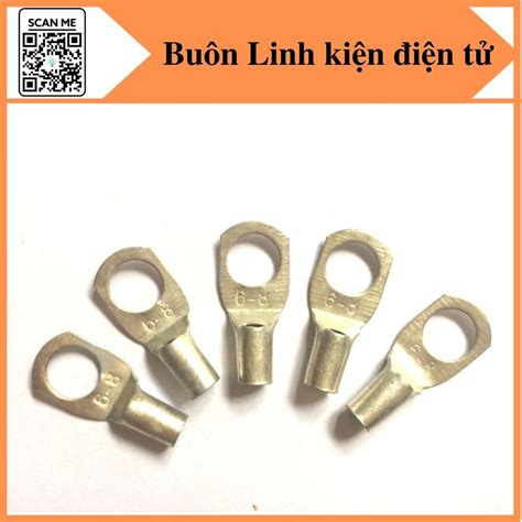 Đầu cốt bít tròn 6 8 đầu cos sc 6 8 cốt trần Shopee Việt Nam