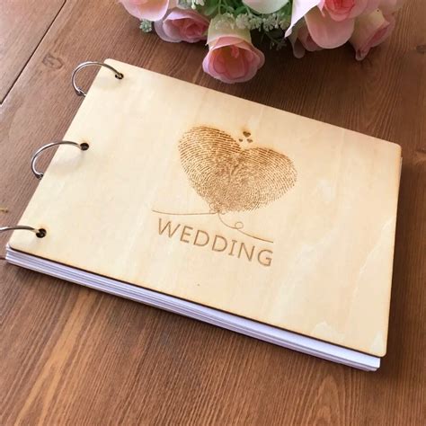 Zoll Namen Hochzeit G Stebuch Personalisierte Rustikalen Hochzeit Braut